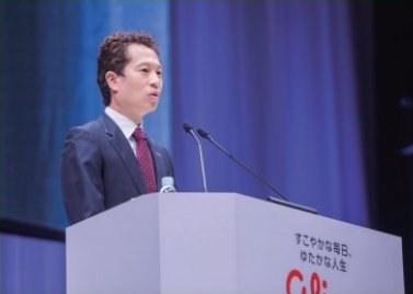 江崎グリコ100周年記念式典のスチール撮影